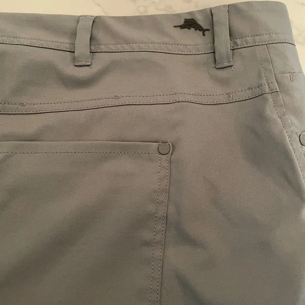 Tommy Bahama Boracay Gray Performance Pants Mens 48x30 Recycled Stretch Marlin
